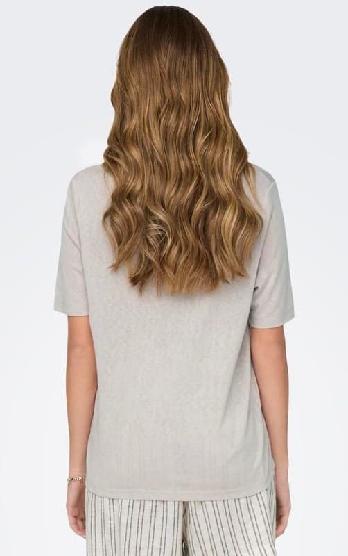 Only - onlElise SS V-neck Top