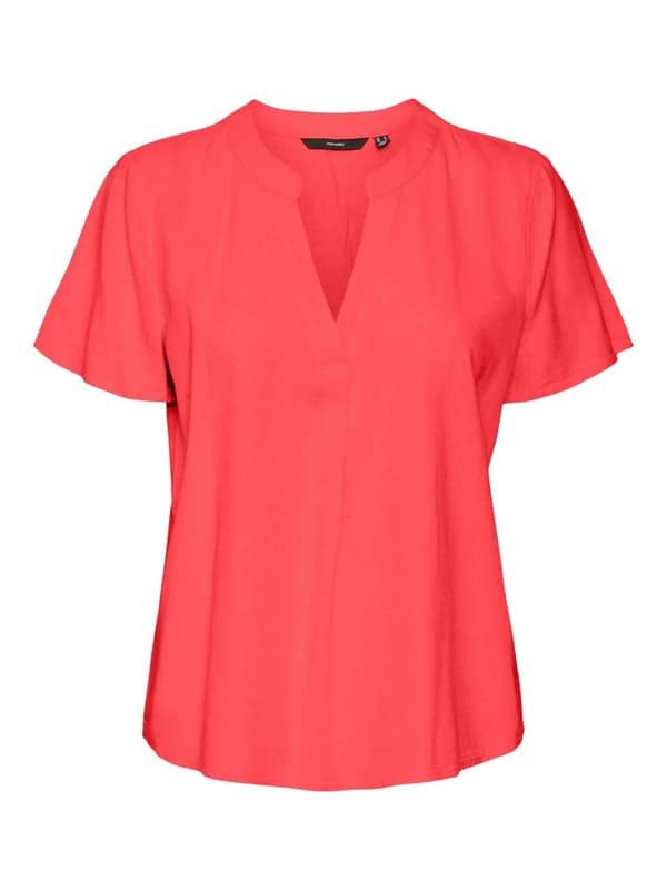 Vero Moda - vmMymilo SS V-neck Top