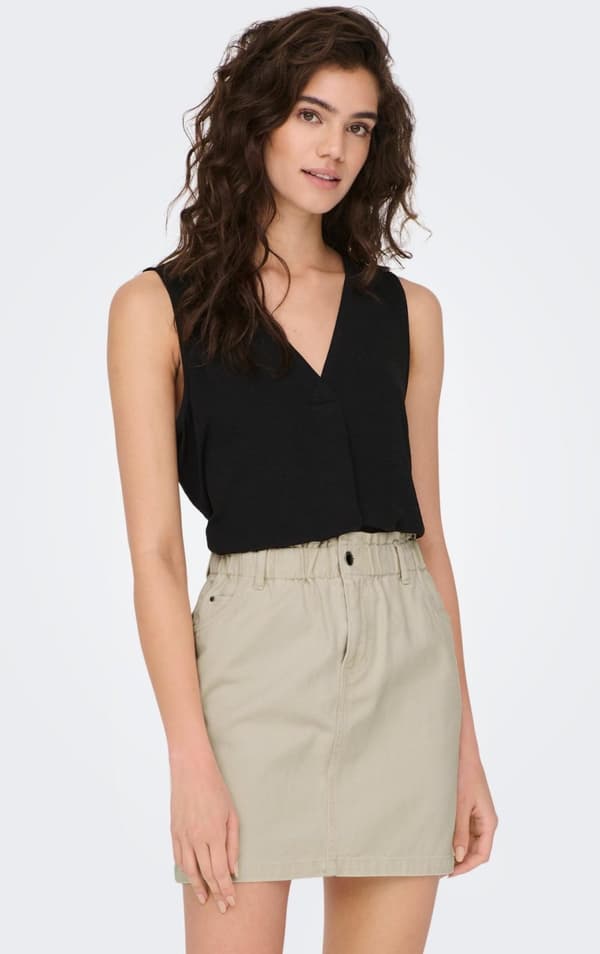 Jacqueline - jdyDivya SL Top Svart XS