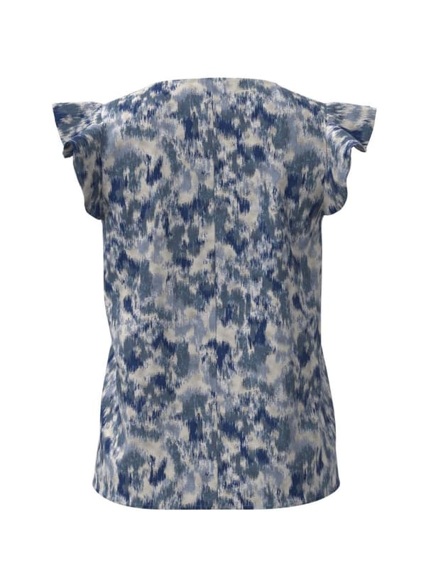 Vila - Vipeffi Lira V-neck SS Top