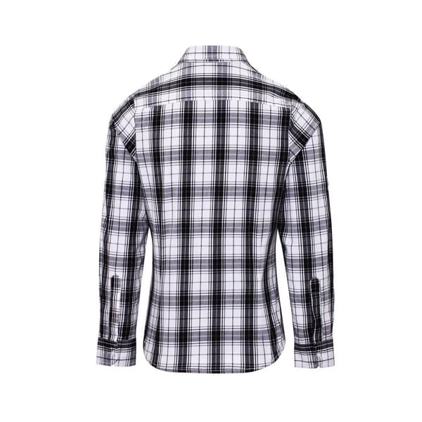 Premier Womens/Ladies Ginmill Cotton Long-Sleeved Shirt