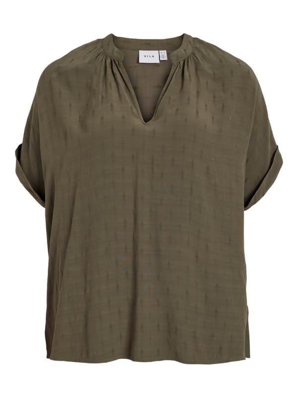 Vila - Viyarina V-neck SS Top