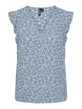 Miniatyrbild 4 av 4: Pieces - pcNya SL V-neck Top Flower Print