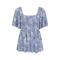 Miniatyrbillede 1 af 4: Mountain Warehouse Womens/Ladies Hydra Shirred Top