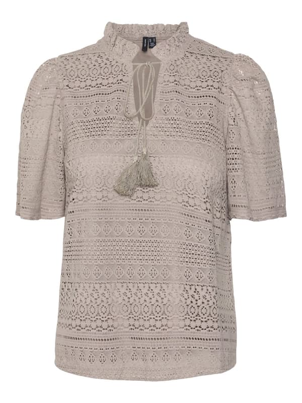 Vero Moda - vmHoney Lace SS Tassel Top