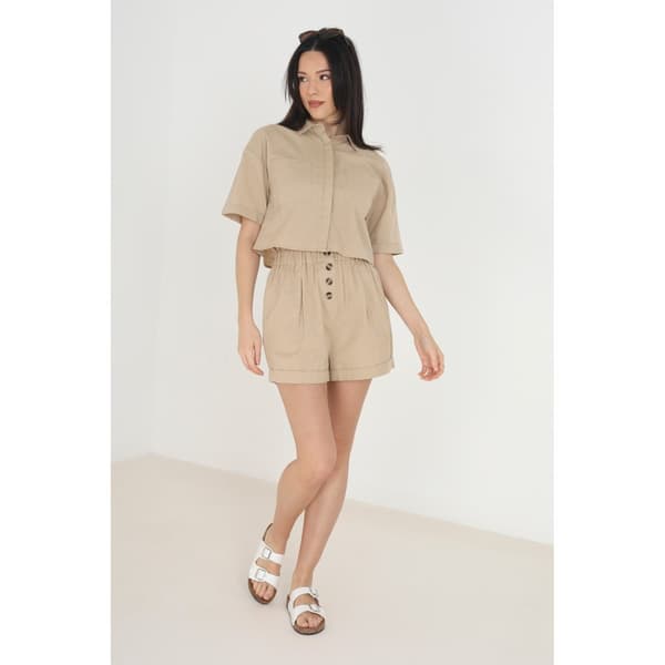 Brave Soul Womens/Ladies Carrie Short Sleeve Shirt