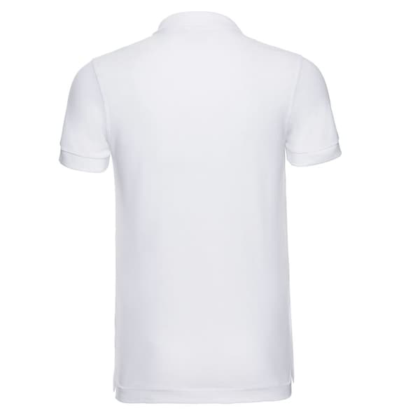 Russell Mens Pique Stretch Polo Shirt