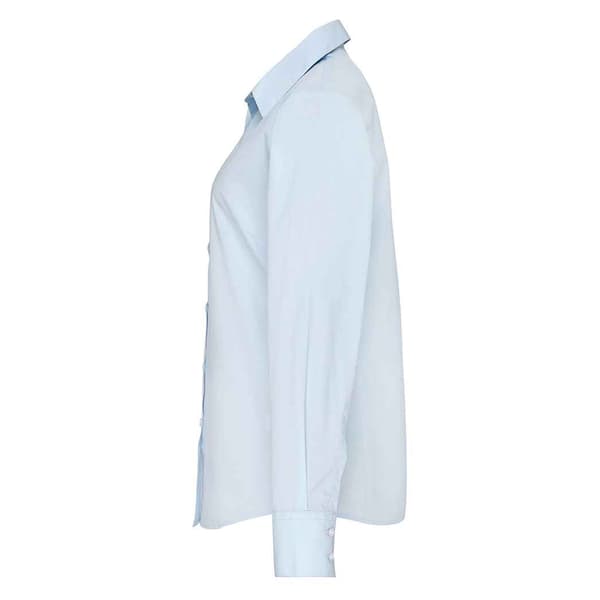 Premier Supreme Poplin Långärmad Formell Skjorta, Dam/Lady