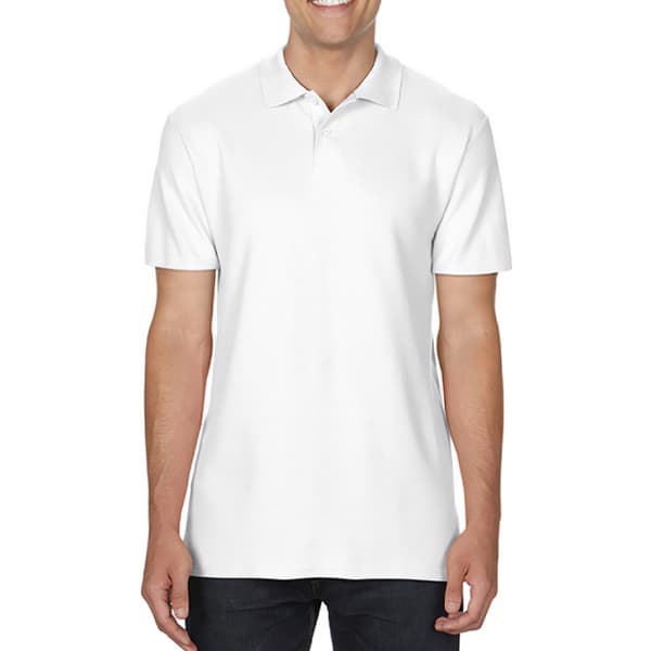 Gildan Unisex Adult Double Piqué Soft Touch Polo Shirt