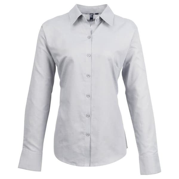 Premier Långärmad skjorta Signature Oxford, dam/dam