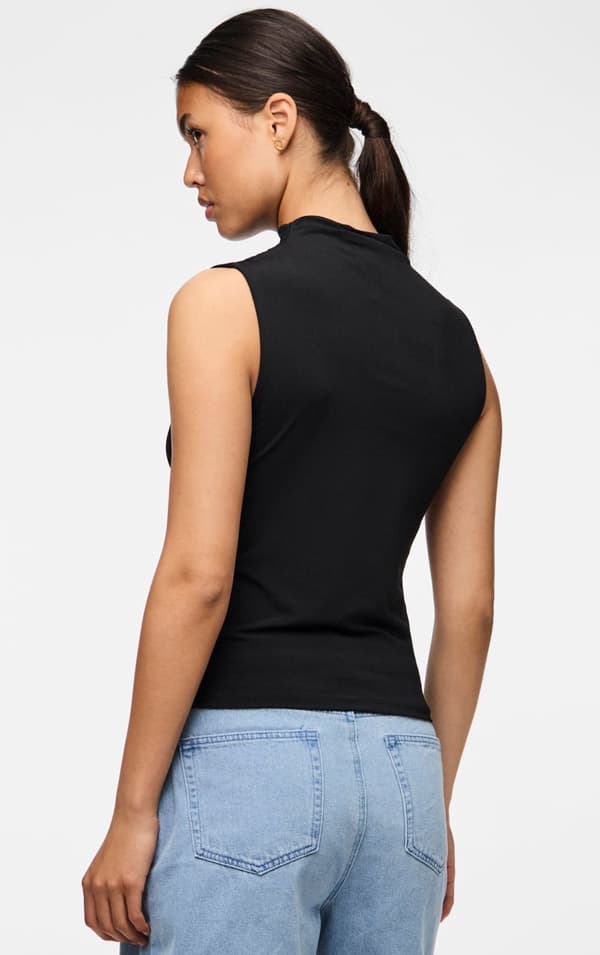 Pieces - pcMadison SL Draped Top