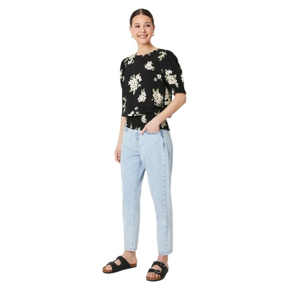 Dorothy Perkins Womens/Ladies Floral Shirred Hem Blouse