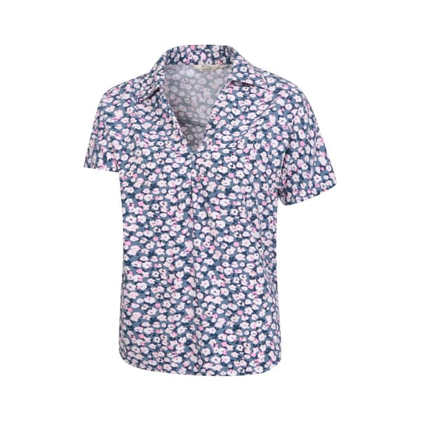 Mountain Warehouse Womens/Ladies Valleta Floral Short-Sleeved Shirt