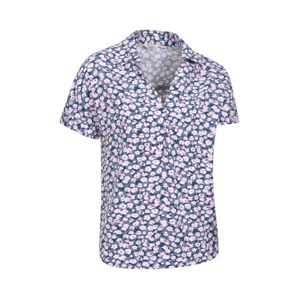 Mountain Warehouse Womens/Ladies Valleta Floral Short-Sleeved Shirt