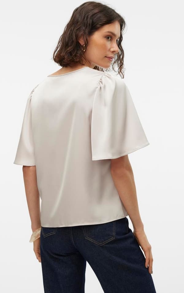 Vero Moda - vmLovie 2/4 V-neck Top