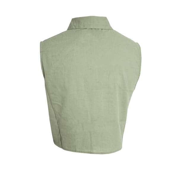 Brave Soul Womens/Ladies Elizabeth Tie Front Crop Shirt