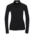 Miniatyrbilde 1 av 3: Russell Collection Womens/Ladies Ultimate Stretch Long-Sleeved Formal Shirt