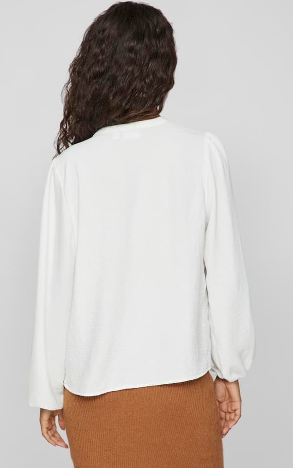 Vila - Virella V-neck LS Top