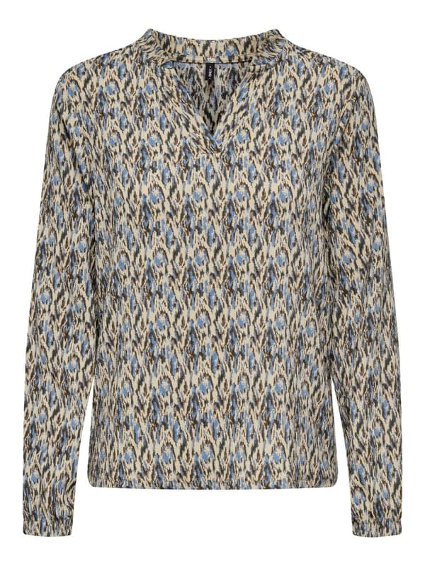Only - onlNancy LS Top Ethnic Ranch Print