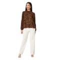 Miniatyrbilde 3 av 3: Principles Womens/Ladies Abstract Blouson Sleeve Top