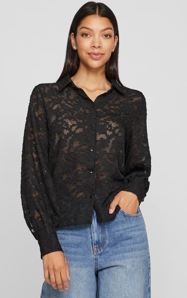 Vila - Viflema New LS Shirt