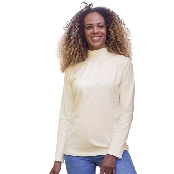 Atlas for Women Womens/Ladies Turtle Neck Top (Pack of 2)