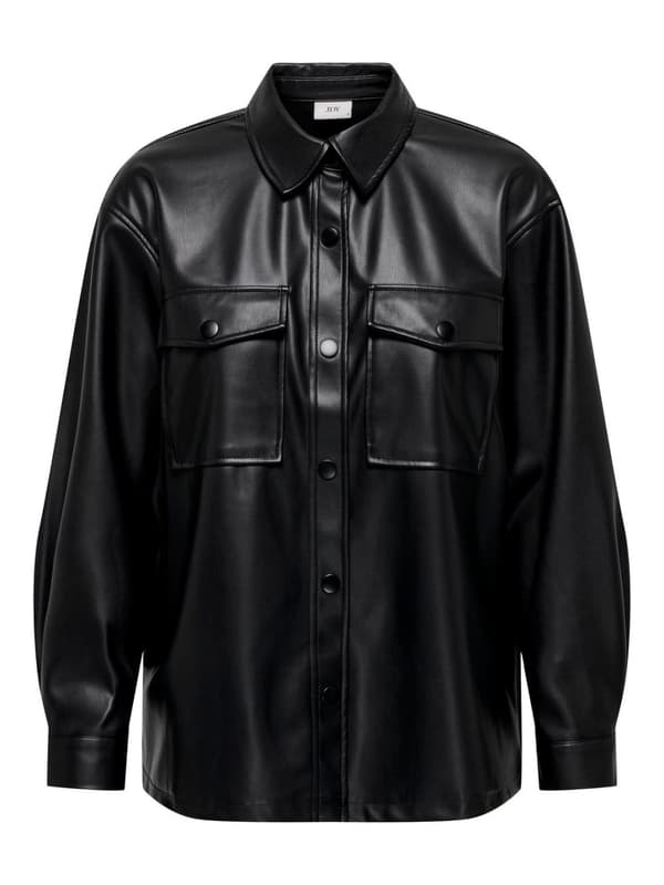 Jacqueline - jdyAlaia Faux Leather Shirt