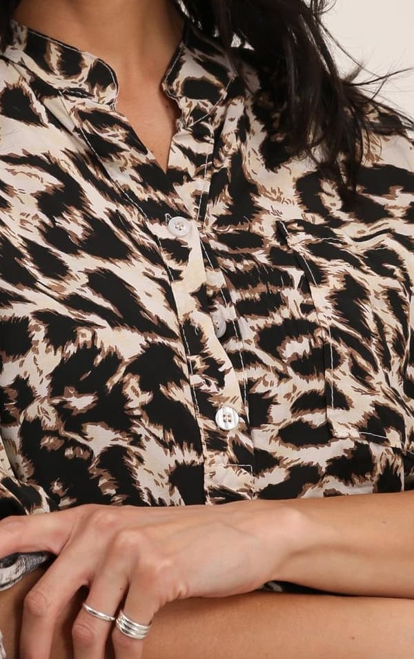 Chana - Blus CH311 Leopard
