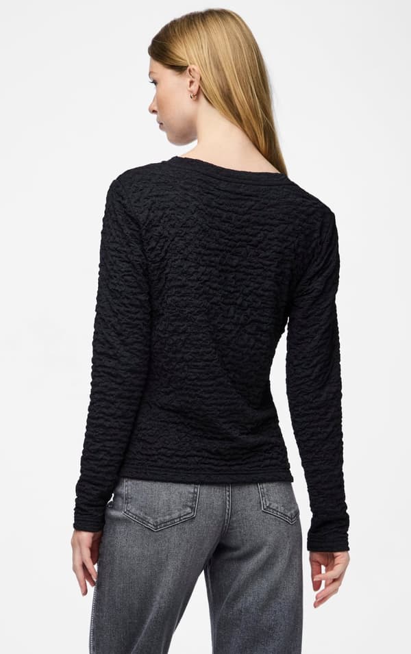Pieces - pcOlline LS O-neck Top
