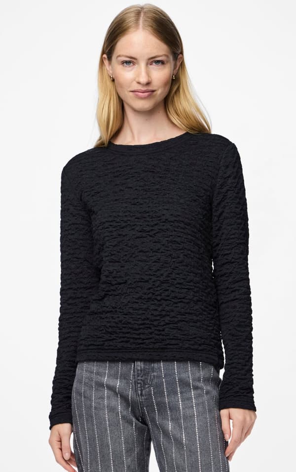Pieces - pcOlline LS O-neck Top