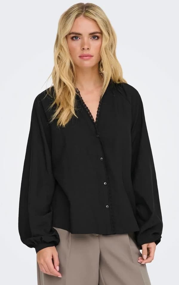 Jacqueline - jdyLoli LS Lace Shirt