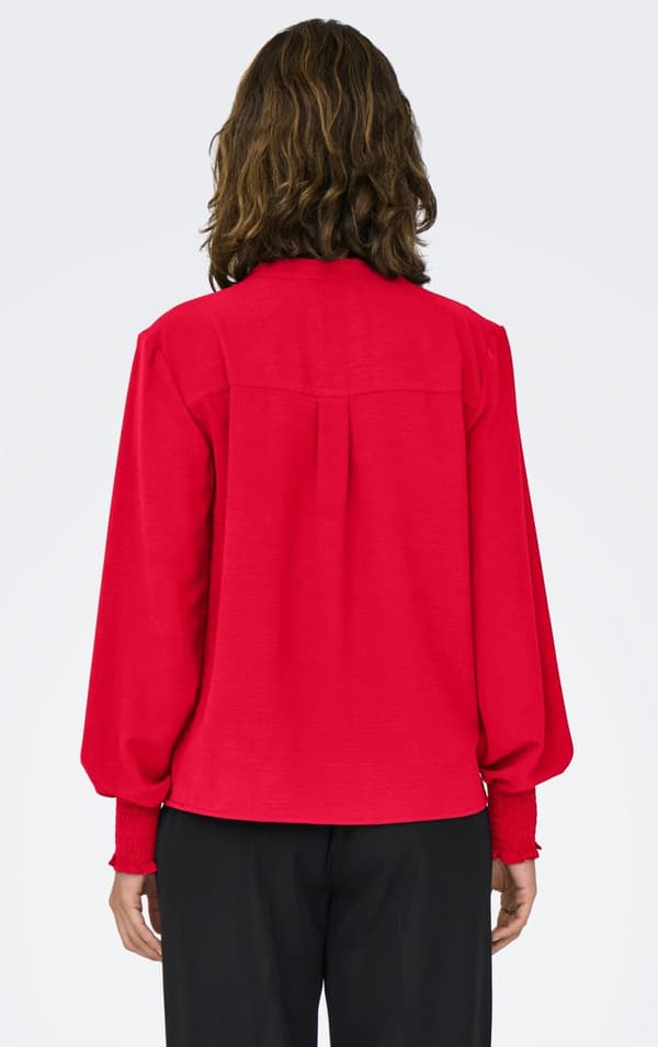 Only - onlMette V-neck LS Smock Top