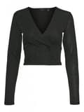 Miniatyrbild 4 av 4: Vero Moda - vmKanva LS Glitter Short V-neck Top