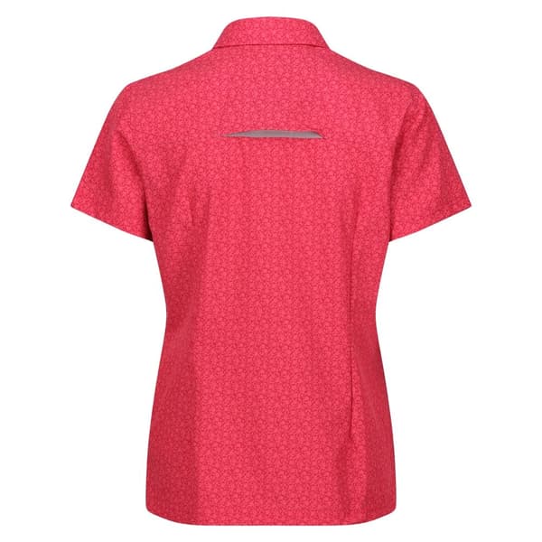 Regatta Womens/Ladies Floral Packaway Short-Sleeved Travel Shirt