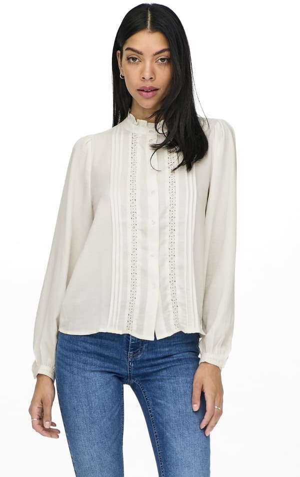 Jacqueline - jdyEllis LS Lace Shirt
