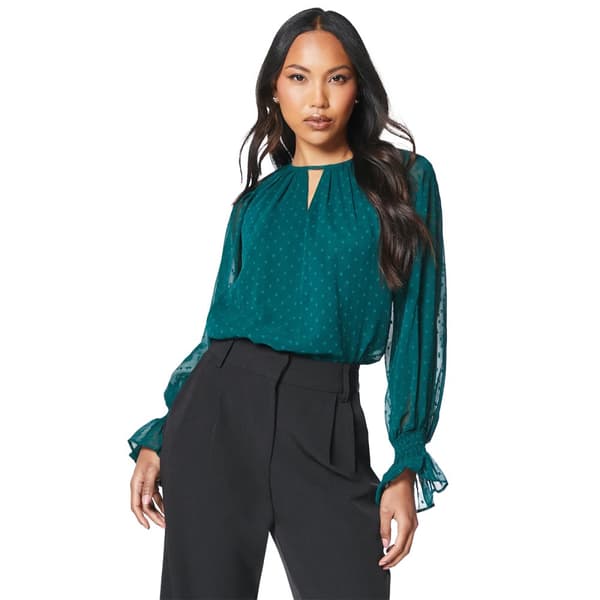 Principles Womens/Ladies Dobby Keyhole Top