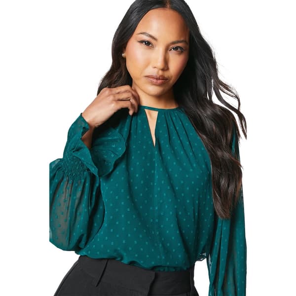 Principles Womens/Ladies Dobby Keyhole Top