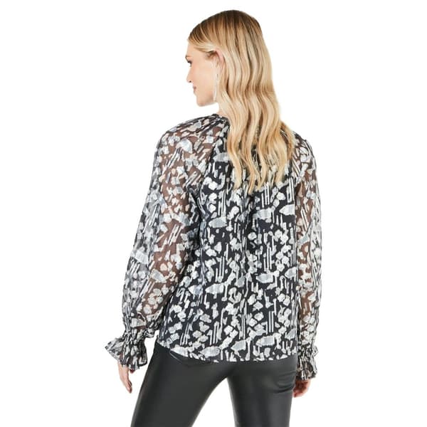 Principles Womens/Ladies Abstract Metallic Bar Detailed Blouse
