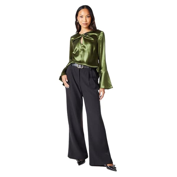 Principles Womens/Ladies Satin Keyhole Top