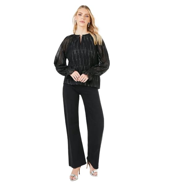 Principles Womens/Ladies Metallic Bar Detailed Blouse