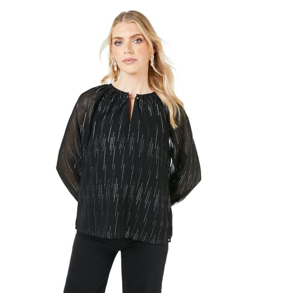 Principles Womens/Ladies Metallic Bar Detailed Blouse