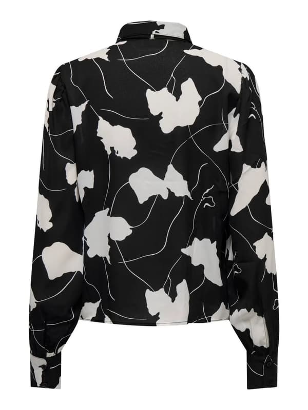 Jacqueline - jdyBase LS Bow Shirt Abstract Artwork Print