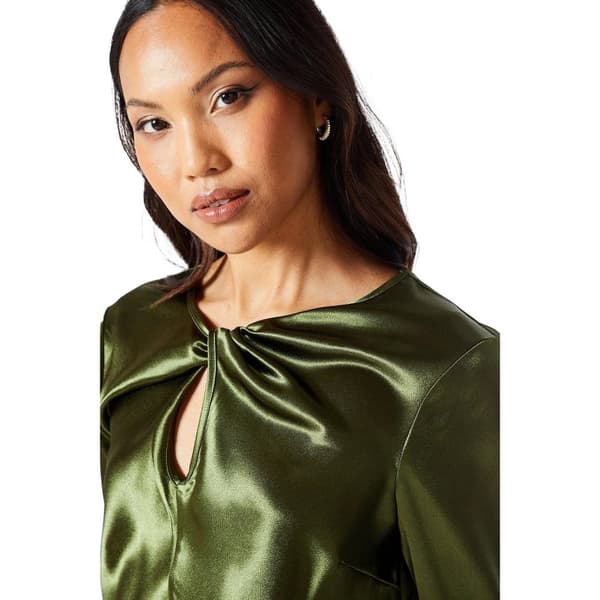 Principles Womens/Ladies Satin Keyhole Top