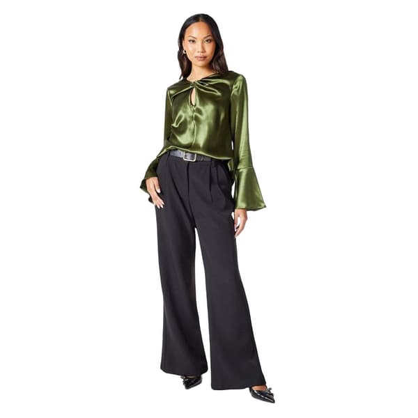 Principles Womens/Ladies Satin Keyhole Top
