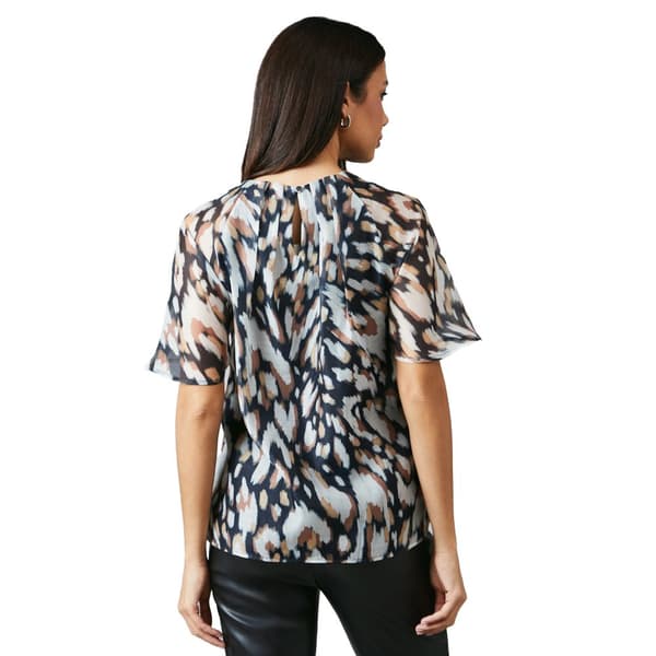 Principles Dame/Dame top med dyreprint