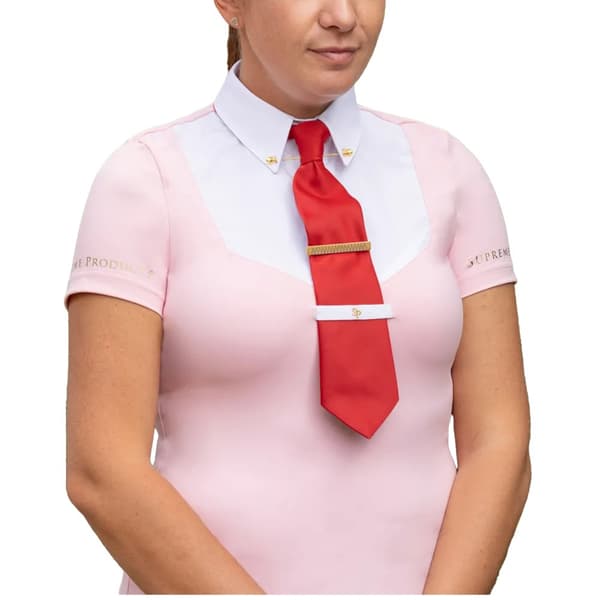 Supreme Products Womens/Ladies Champion Show Rider Button Short-Sleeved Competition Shirt
