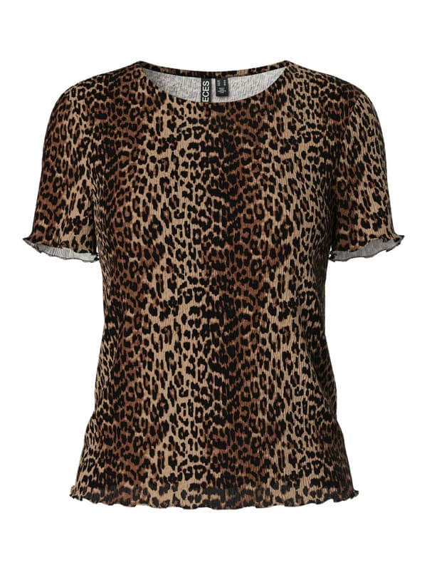 Pieces - pcFlora SS O-neck Top