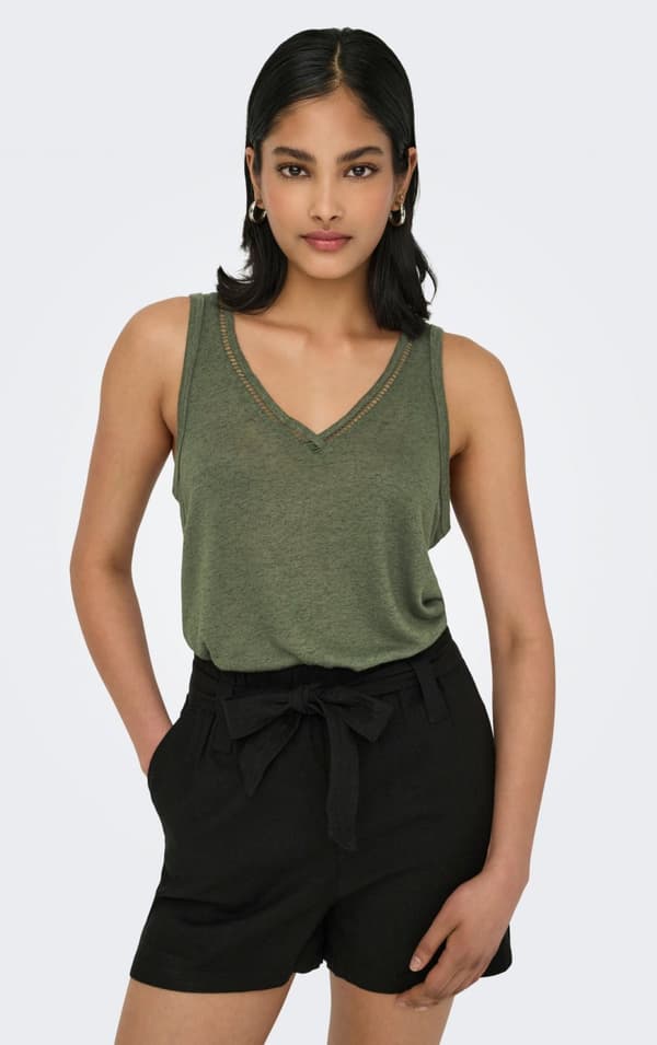 Only - onlPenny SL V-neck Top
