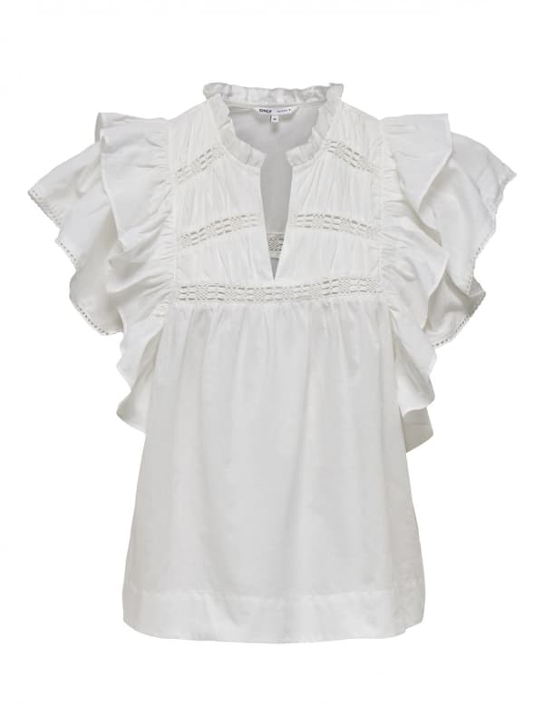 Only - onlSunny Capsl Frill Top