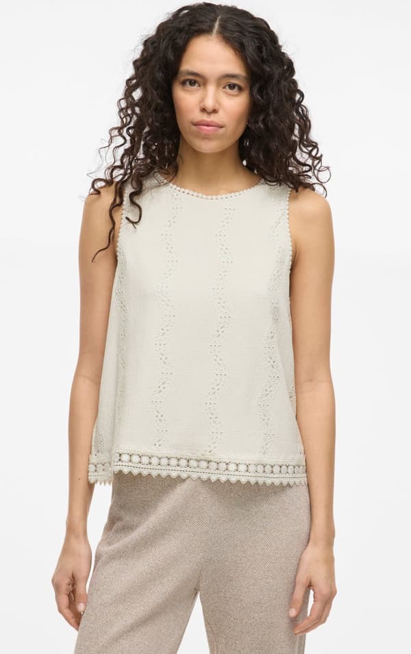 Vila - Vitortena O-neck SL Top